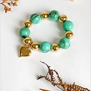 Golden Heart Bracelet