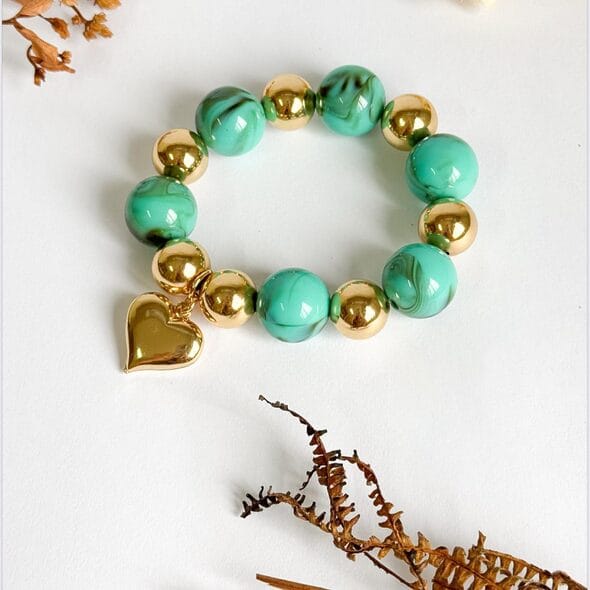 Golden Heart Bracelet