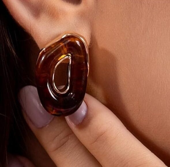 Camel Gold Earrings