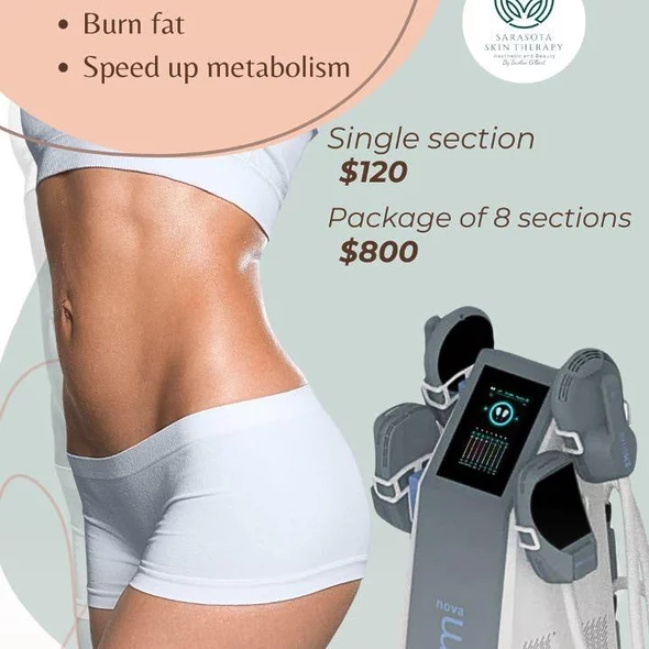 EMSlim Nova Package – 8 Sessions