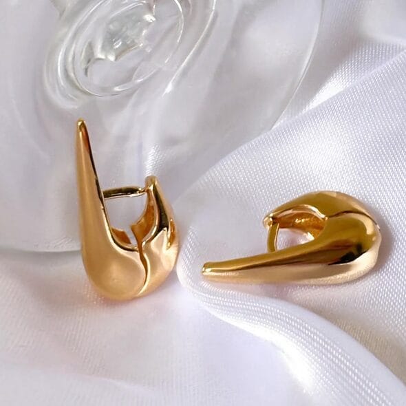 Nova Curved Earrings