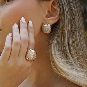 Pavé Statement Set