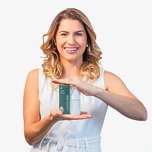 Lysonome PDRN Abound Mist bottle and packaging, 50ml hydrating facial mist for anti-aging and skin glow.