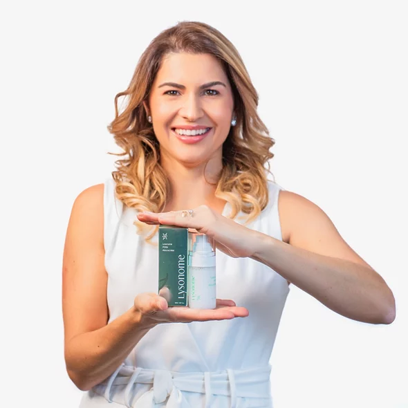 Lysonome PDRN Abound Mist bottle and packaging, 50ml hydrating facial mist for anti-aging and skin glow.