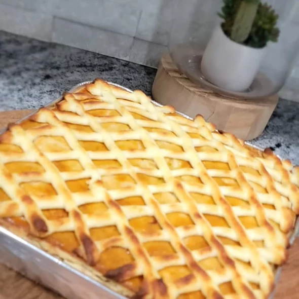 A classic Brazilian savory pie! Buttery crust filled with seasoned shredded chicken, creamy sauce, and olives, baked to golden perfection. Perfect for parties or as a main dish.
