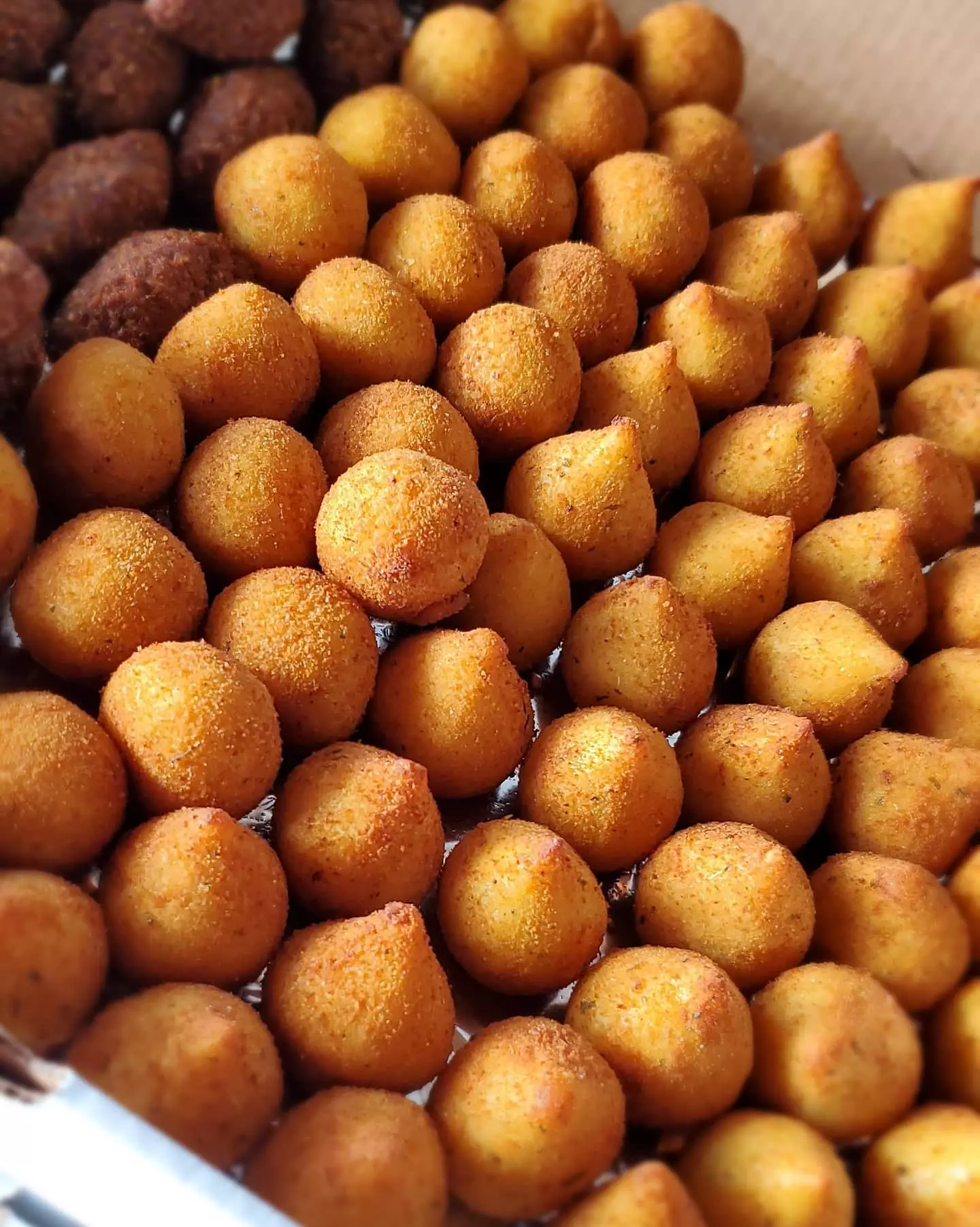 best brazilian bakery close to me | Karamelado Savory Traditional Brazilian Snacks (100 pieces) "Promotional graphic for Karamelado featuring the product '100 Traditional Brazilian Savory Snacks.' Includes a list of assorted flavors: Risole (Ham & Cheese, Ground Beef, Corn with Cheese, Four Cheese), Kibe, Cassava Ball with Ground Beef, Dulce de Leche Churros, Sausage Roll, and Chicken Coxinha. Text highlights that the combo is perfect for birthdays, celebrations, coffee breaks, and any special occasion, emphasizing Karamelado quality with fresh ingredients and full flavor."