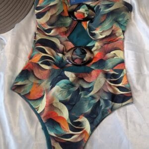 Tropical Motion One‑Piece Swimsuit – Fashion Brasil Sun and Sea