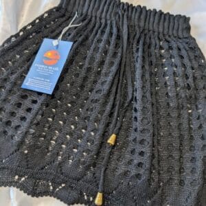 Black Crochet Beach Skirt – Fashion Brasil Sun and Sea