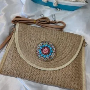 Boho Coast Woven Beach Clutch – Fashion Brasil Sun and Sea