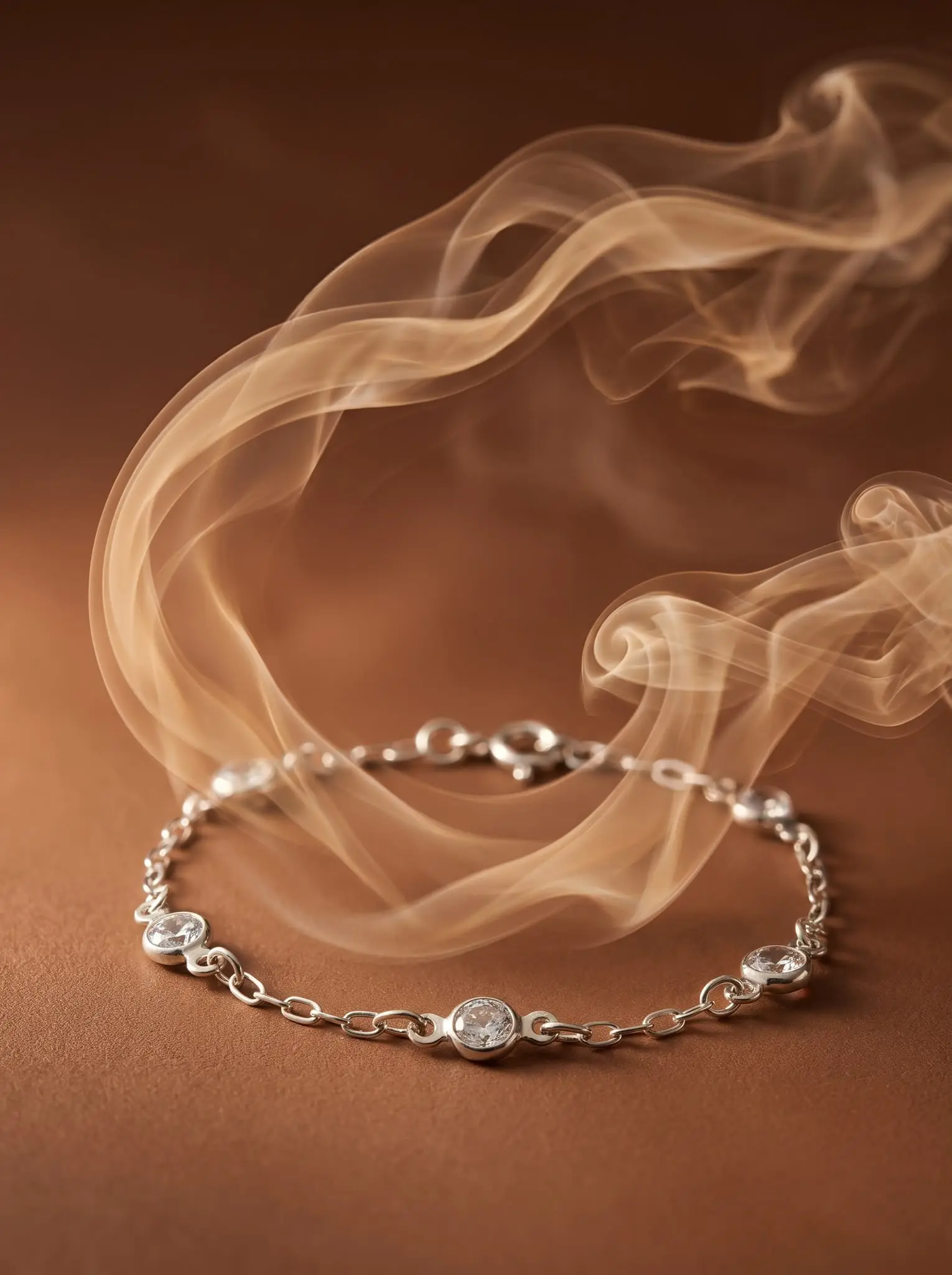 light point bracelet madu joia rara | Light Point Bracelet – Madu Joia Rara Delicate silver-tone bracelet featuring round zirconia light points along a fine chain, symbolizing elegance and timeless beauty by Madu Joia Rara.