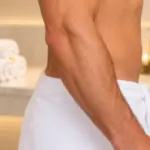 Half Arms Waxing for Men