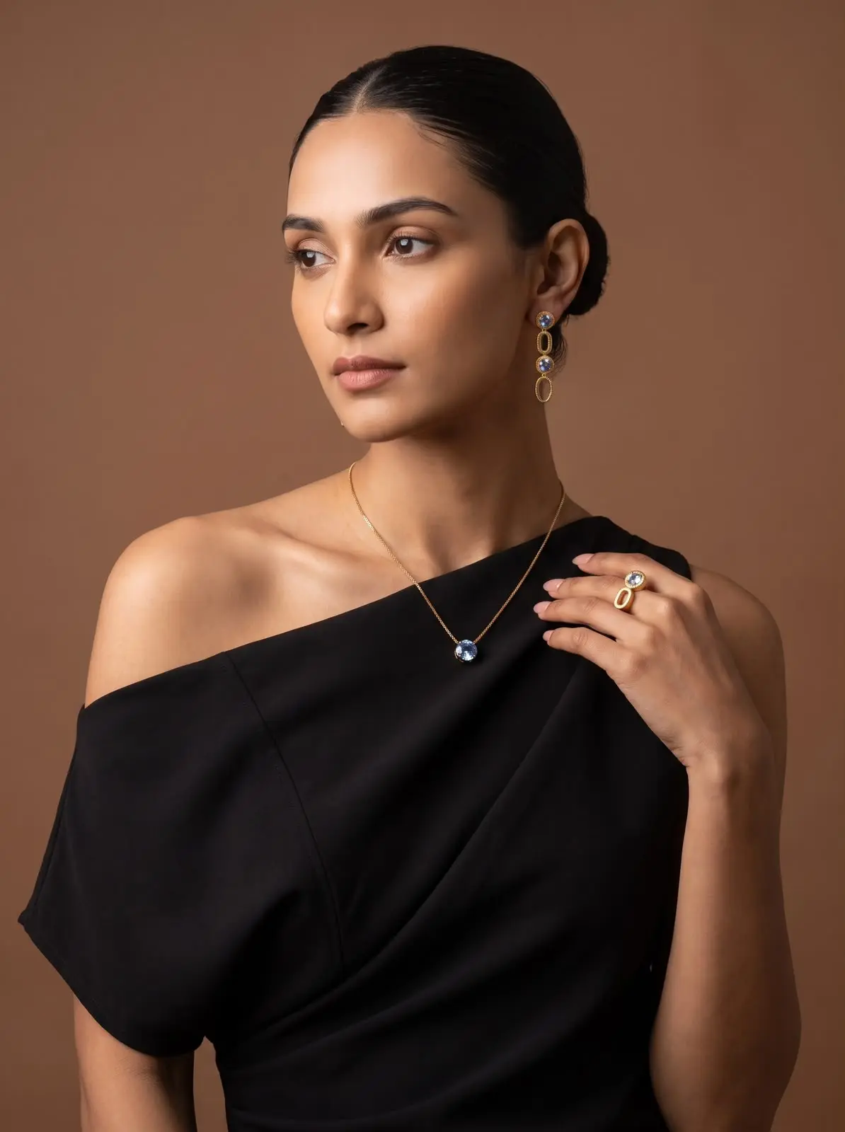 sky blue light point madu joia rara brazilian Jewelry in florida | Sky Blue Light Point Necklace – Madu Joia Rara Sky Blue Light Point Necklace – Madu Joia Rara - Image 2
